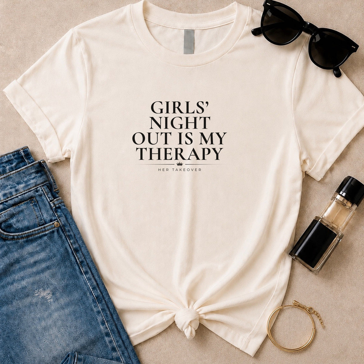Girls' Night Out is my therapy tee