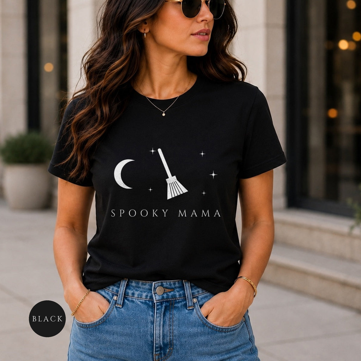 Spooky Mama tee